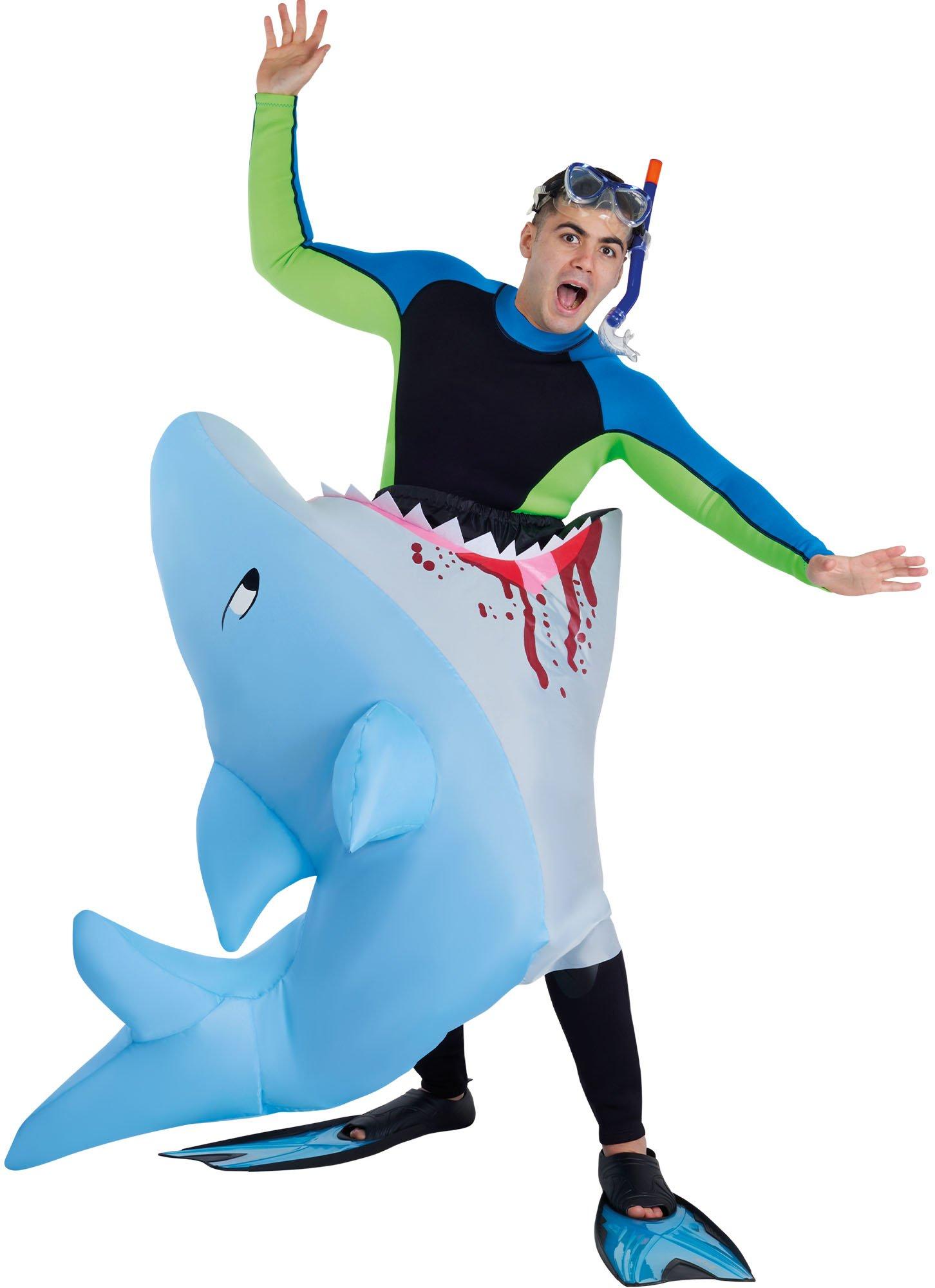 Adult Inflatable Man-Eating Shark Costume